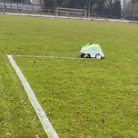 Spielbereit auf Knopfdruck – Roboter für den FC Oeding