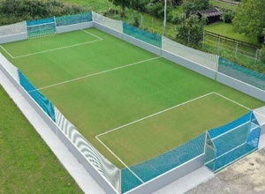 Nachwuchs fördern mit dem Bau eines Cage-Soccer-Platzes