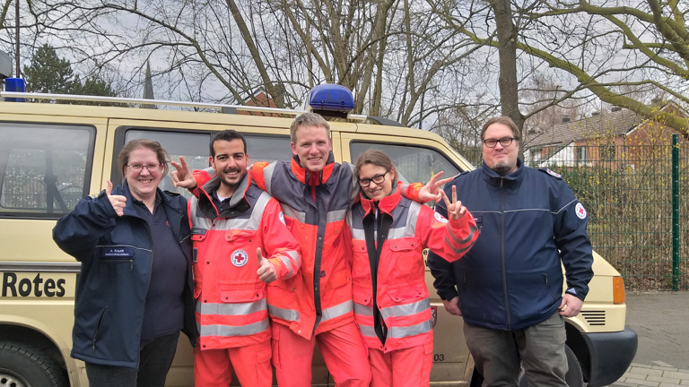 Neues Einsatzfahrzeug für den DRK-Ortsverein Holzwickede e.V.