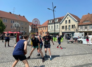 Streetball im Herzen der Stadt
