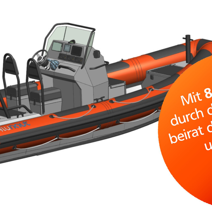 Rettungsboot für DLRG Monheim am Rhein