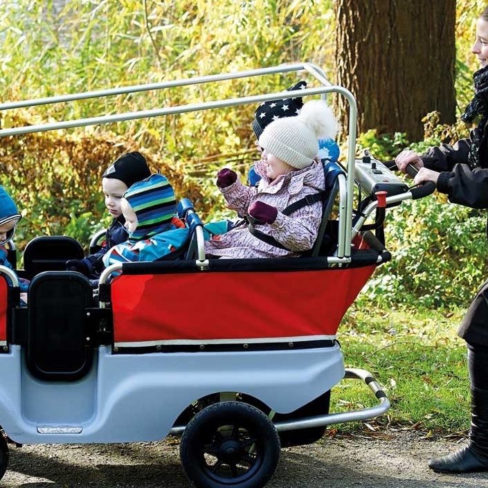 Kein Weg zu steil für unsere Kinder – eKita-Mobil für Landenhausen