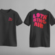 Lothringair T-Shirt schwarz in Größe L