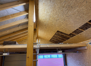 Innenausbau VfL-Holzhaus
