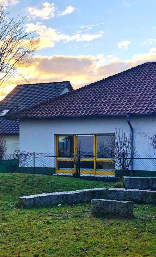 Sonnenschutz für den Forscherhof