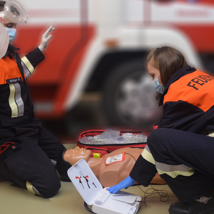 Anschaffung eines AED für die Feuerwehr