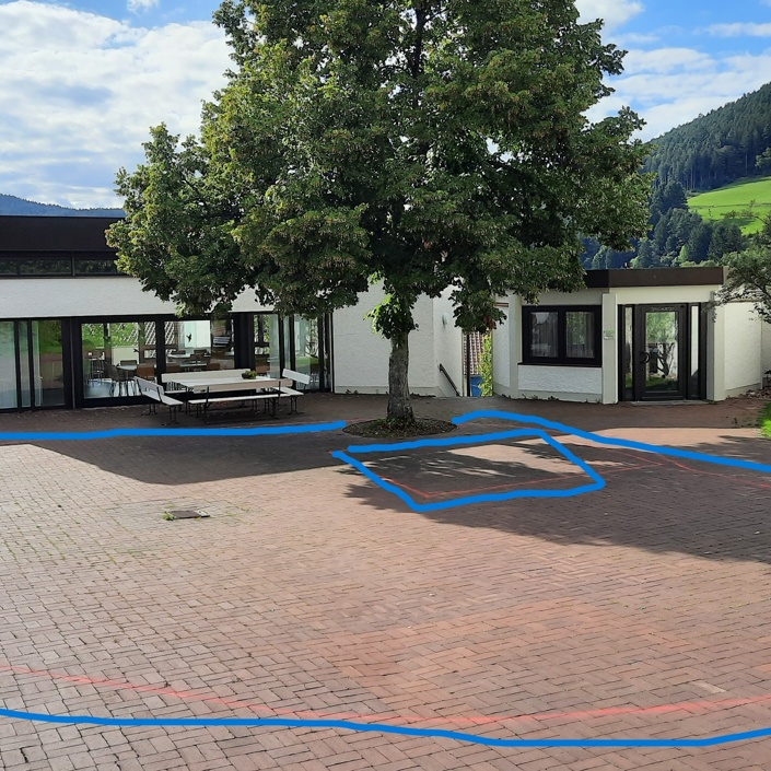 Unser Kirchhof soll grün werden