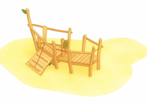 Spielschiff für die Wichtelstube