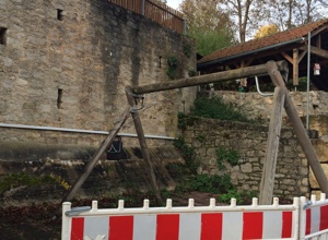 Neues Spielgerät und Toilettenbau im Kindergartenspielplatz Aschfeld