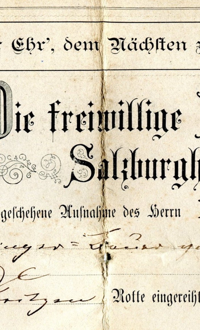 Ausstellung 150 Jahre Feuerwehr Freilassing