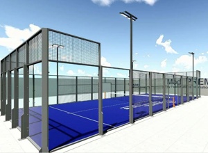 Neubau Padel-Tennis Court SC Achmer