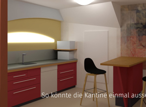 Umgestaltung der Kantine im Heinrich-Schütz-Konservatorium Dresden