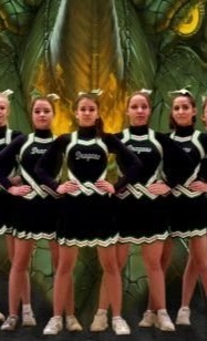 Koblenzer Cheer-Schulteam auf der Weltmeisterschaft 2018