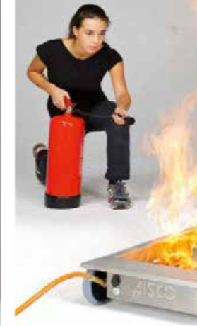 Brandsimulator für die Feuerwehr Laufach