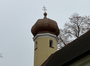 Turmkreuz, Kapelle St. Sebastian, Wallersdorf