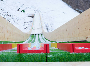 Neue Anlaufspur Ruhesteinschanze