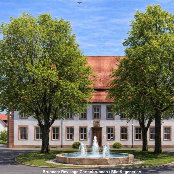 Brunnen für den Schlosshof in Dermbach