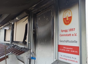 Renovierung der Geschäftsstelle nach Brandschaden