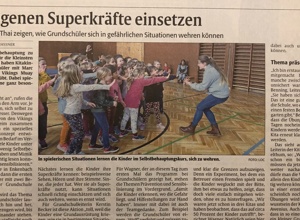 SUPERKRÄFTE LEHREN! SELBSTBEHAUPTUNG, neues Konzept an KITAS