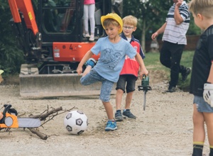 Spiel- und Sportbereich für die Kita "Lichtenwalder Zwerge"