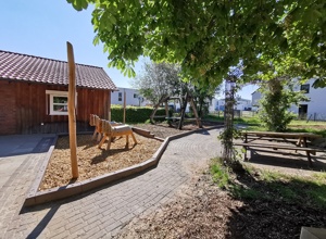 Kindergarten am Wiesengraben in Soest: Sonnensegel