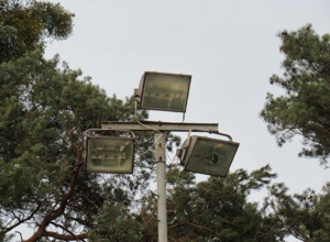 Umrüstung Flutlichter auf umweltfreundliche LED Technik
