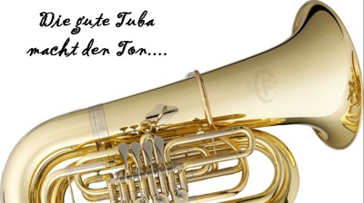 Eine neue Tuba ist wie ein neues Leben