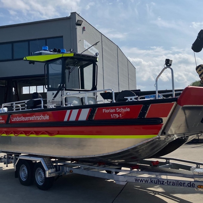 Anschaffung Mehrzweckboot Feuerwehr Zwingenberg