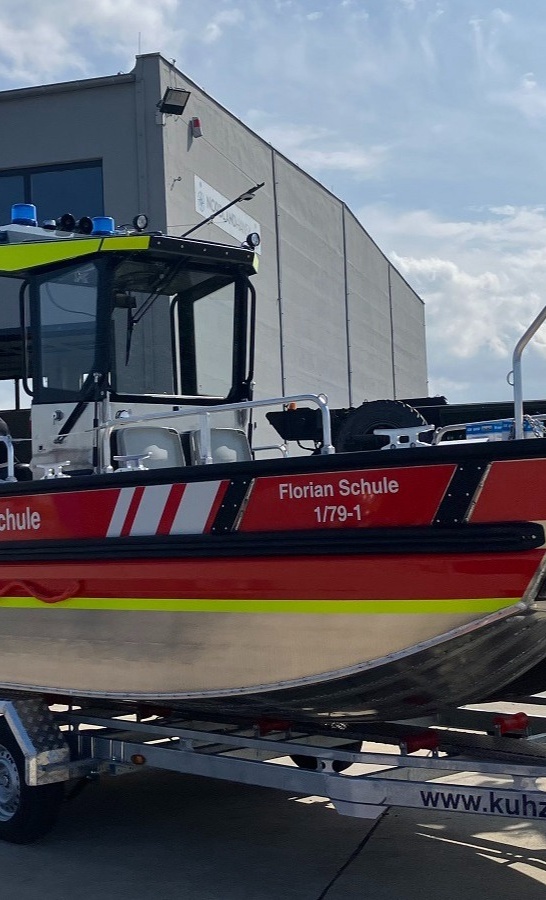 Anschaffung Mehrzweckboot Feuerwehr Zwingenberg