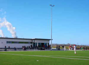 Video - Grillhütte als Teil der neuen Crew Arena SV Rheidt