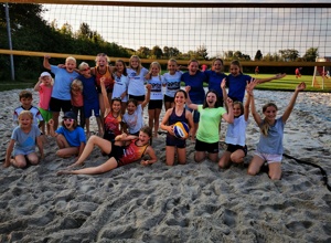 Bau der neuen Beachvolleyball  Anlage für den TSV Mühldorf e.V.