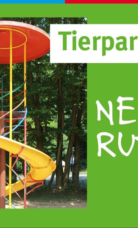 Neue Rutsche im Tierpark HERFORD