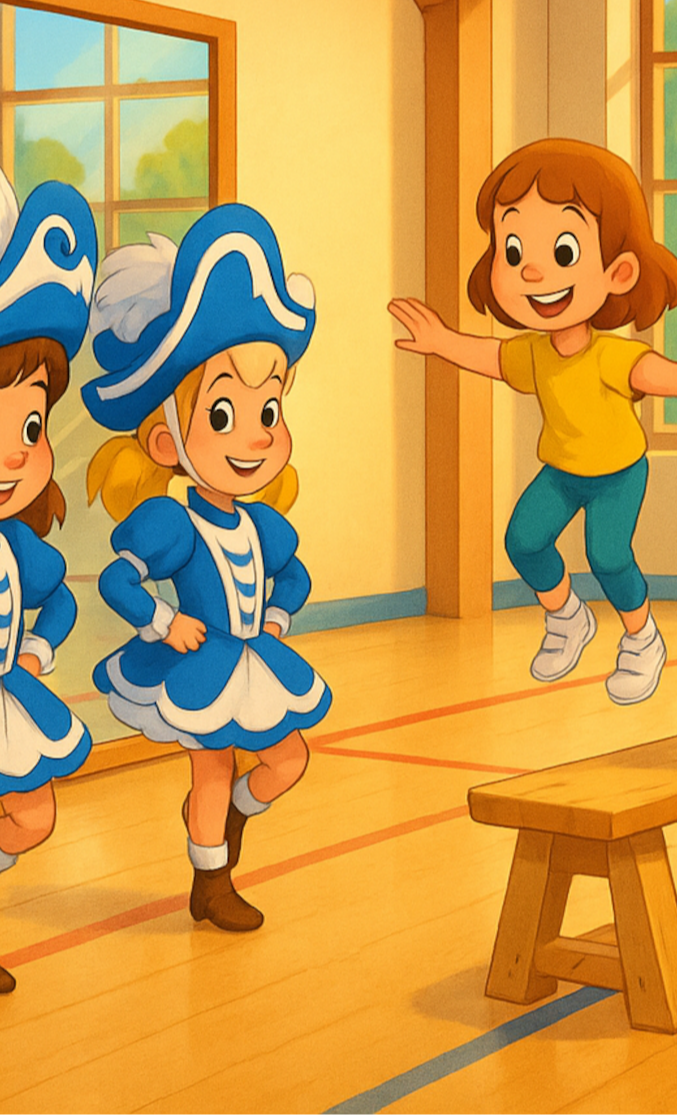 Tanzen, Turnen, Kicken - neue Ausstattung für unsere Kinder