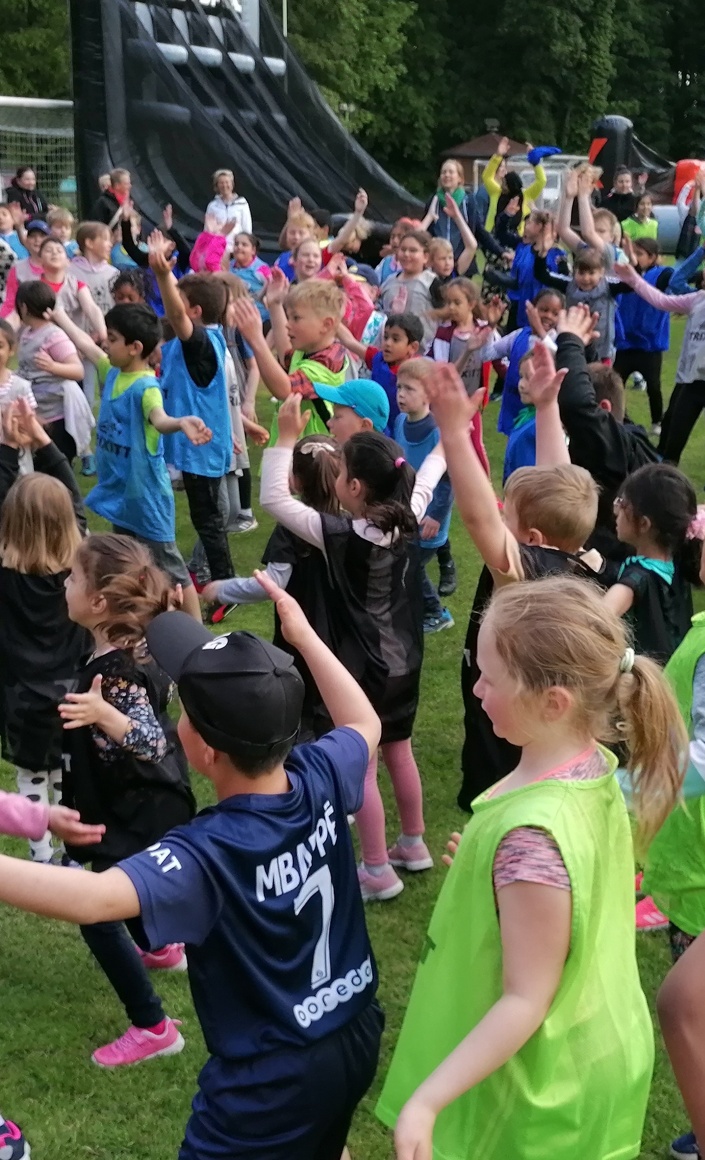 Bewegungs- und Gemeinschaftstag an der Aabachschule mit TRIXITT