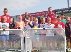 Sportbekleidung für die Nachwuchs-Taems des SV Groß Santersleben