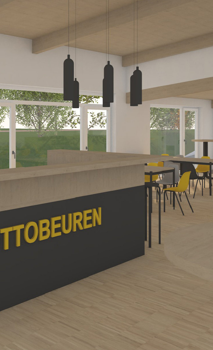 Tische und Stühle für TSVO Multifunktionsgebäude