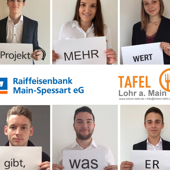 Azubis für die Lohrer Tafel