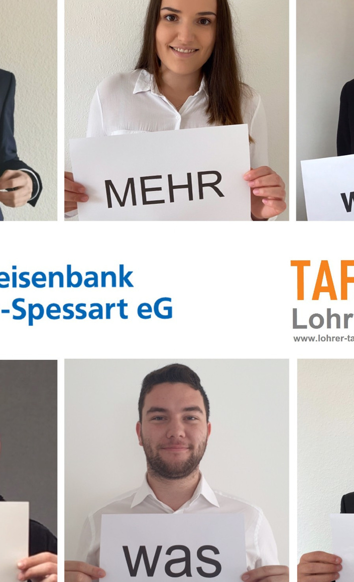 Azubis für die Lohrer Tafel