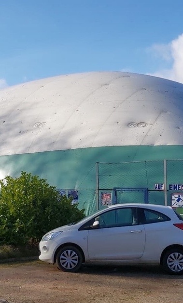 Reparatur Traglufthalle TCBW