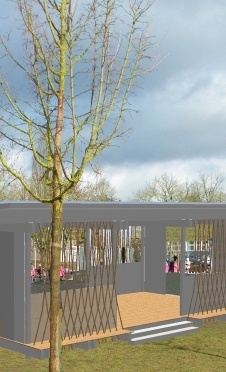 Klassenzimmer im Grünen