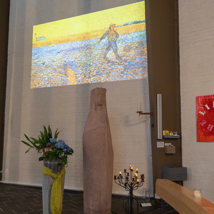 Installation einer Projektor-Anlage