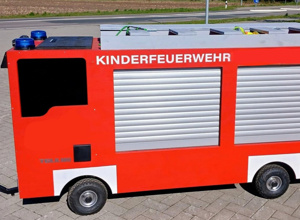 Bollerwagen für die Kinderfeuerwehr Roydorf