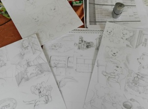Animationsfilm Bademeusel "Die goldene Spindel"