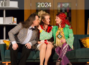 Bühnenbild für unser neues Theaterstück und Brandschutz-Ausstattung