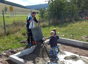 Neuer Spielplatz in Schönenbach