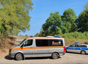 Spezialzelt für fliegende Retter