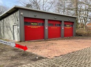Erweiterung der  DLRG Fahrzeughalle