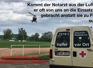 Fahrzeug für die Retter aus der Nachbarschaft