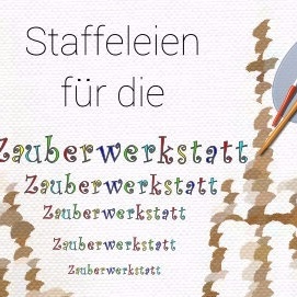 Staffeleien für die Zauberwerkstatt
