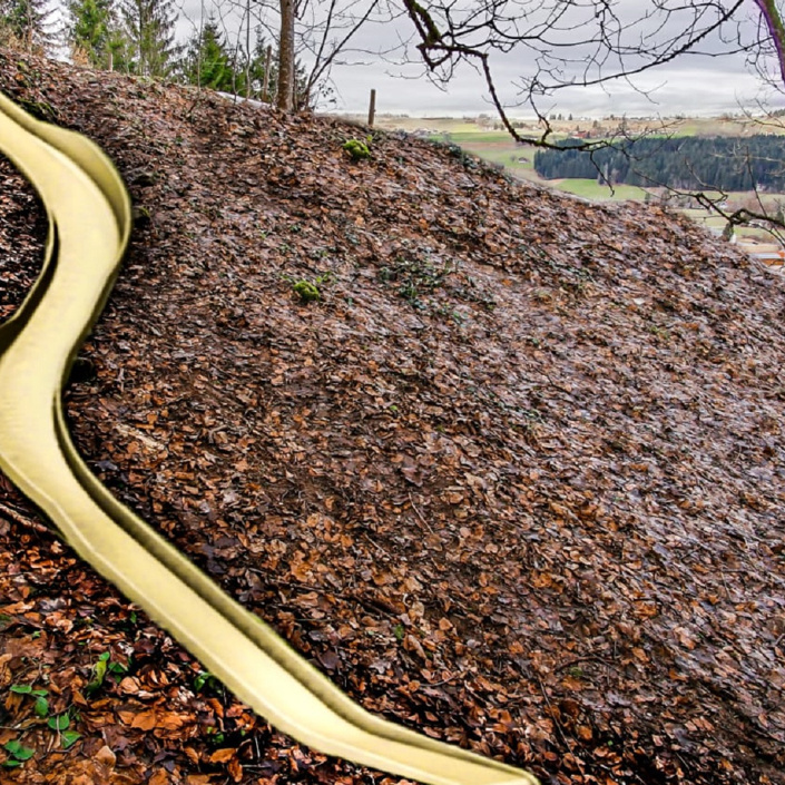 Hangrutsche/Kugelbahnen am Räuber Kasimir Spieleweg